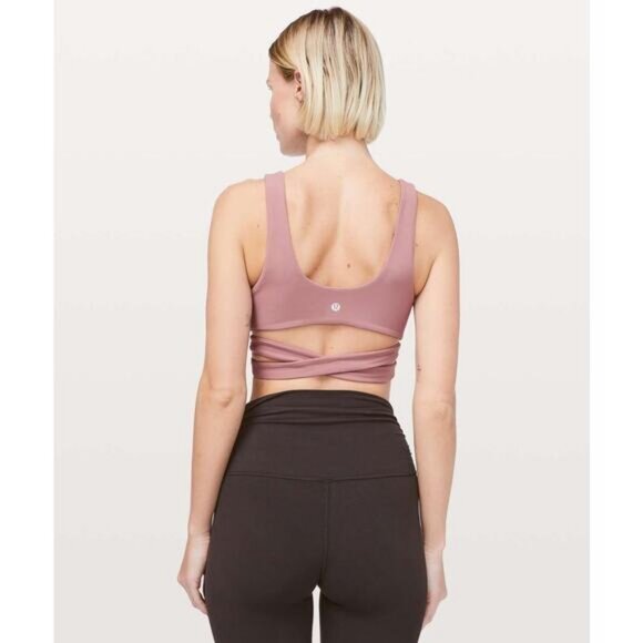 LULULEMON Still Your Mind Bra Size 8 Quicksand - Picture 3 of 7